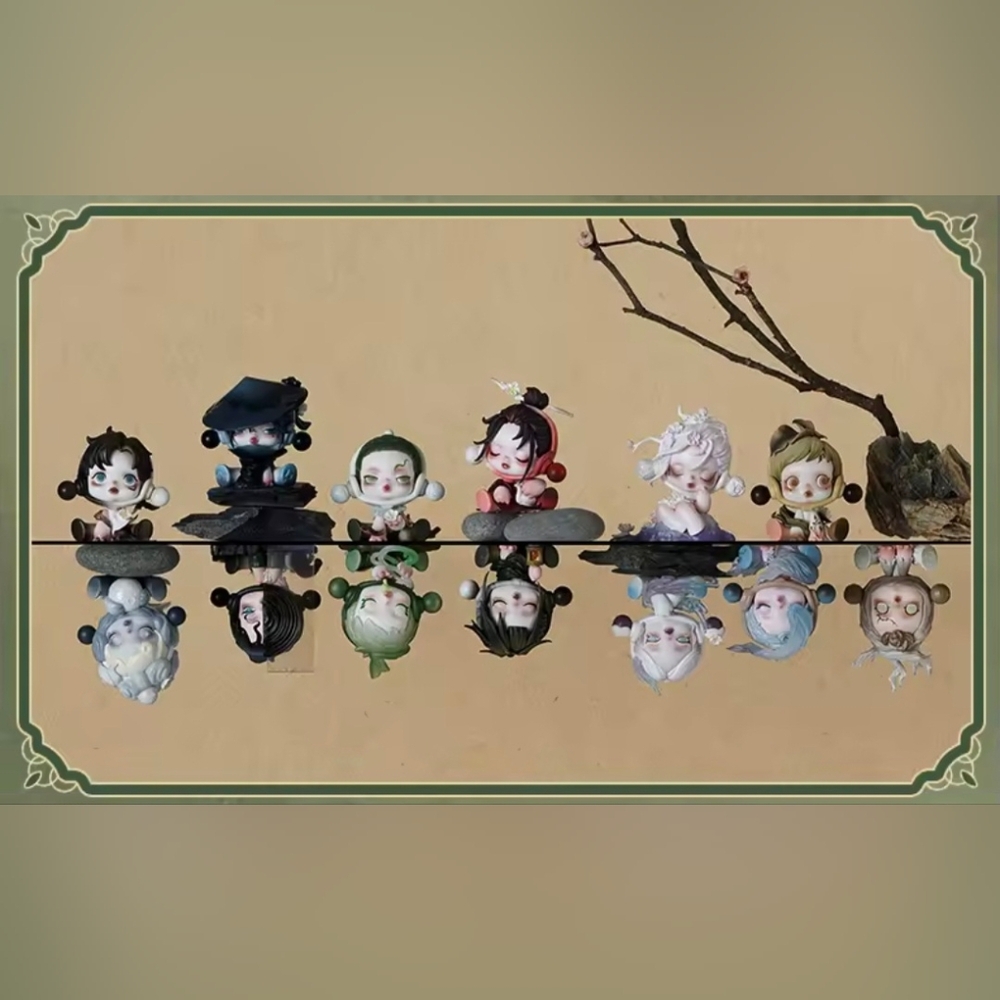 Skullpanda Ink Plum Blossom Series Figures  "The Forest" - Picture 4 of 9